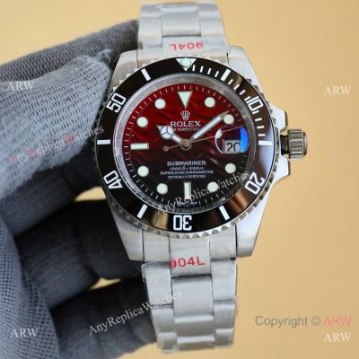 AAA Copy Rolex Limited Edition Submariner Citizen Watches Red Gradient 40mm